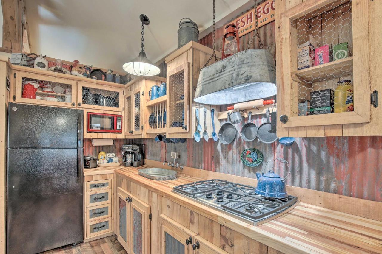 Kerrville Converted Barn Tiny Home With Kayaks! Exteriér fotografie
